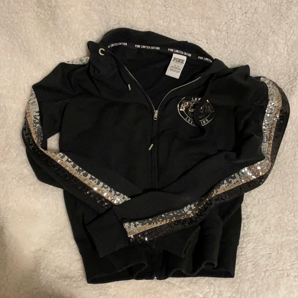 limited Edition Pink Sequence Sweatshirt